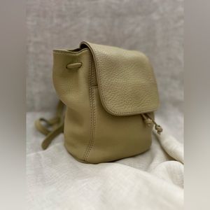 Retro Green Coach Mini Backpack